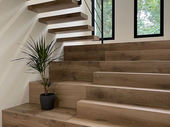 peldaños escalera para interior